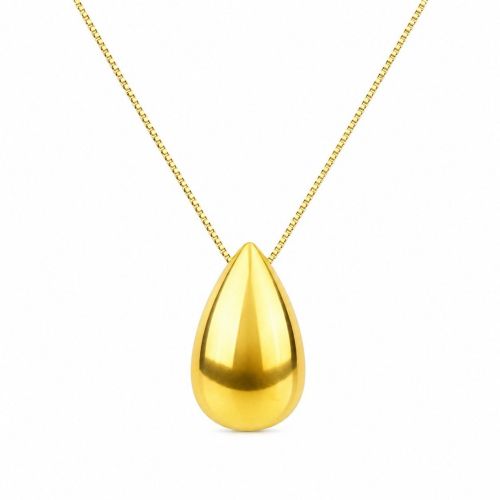 Colar Gota Banhado a Ouro