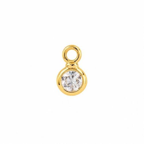 Colar Gravatinha Regulável Coração Zircônia Esmeralda Banhado a Ouro