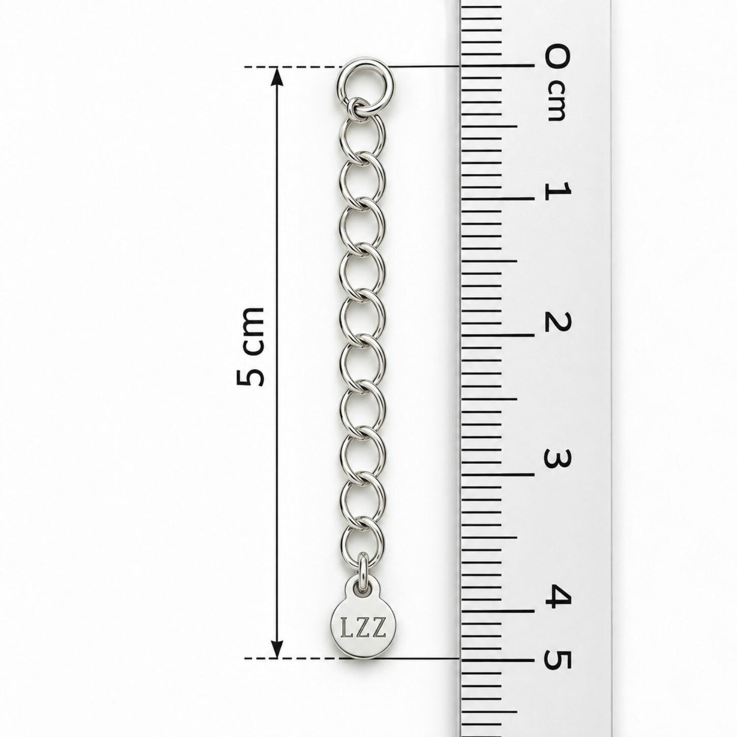 Colar Coração Micro Zircônia Cristal Banhado a Prata
