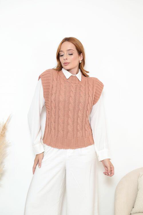 Comprar Max Colete Trança Central Mousse - R$84,90