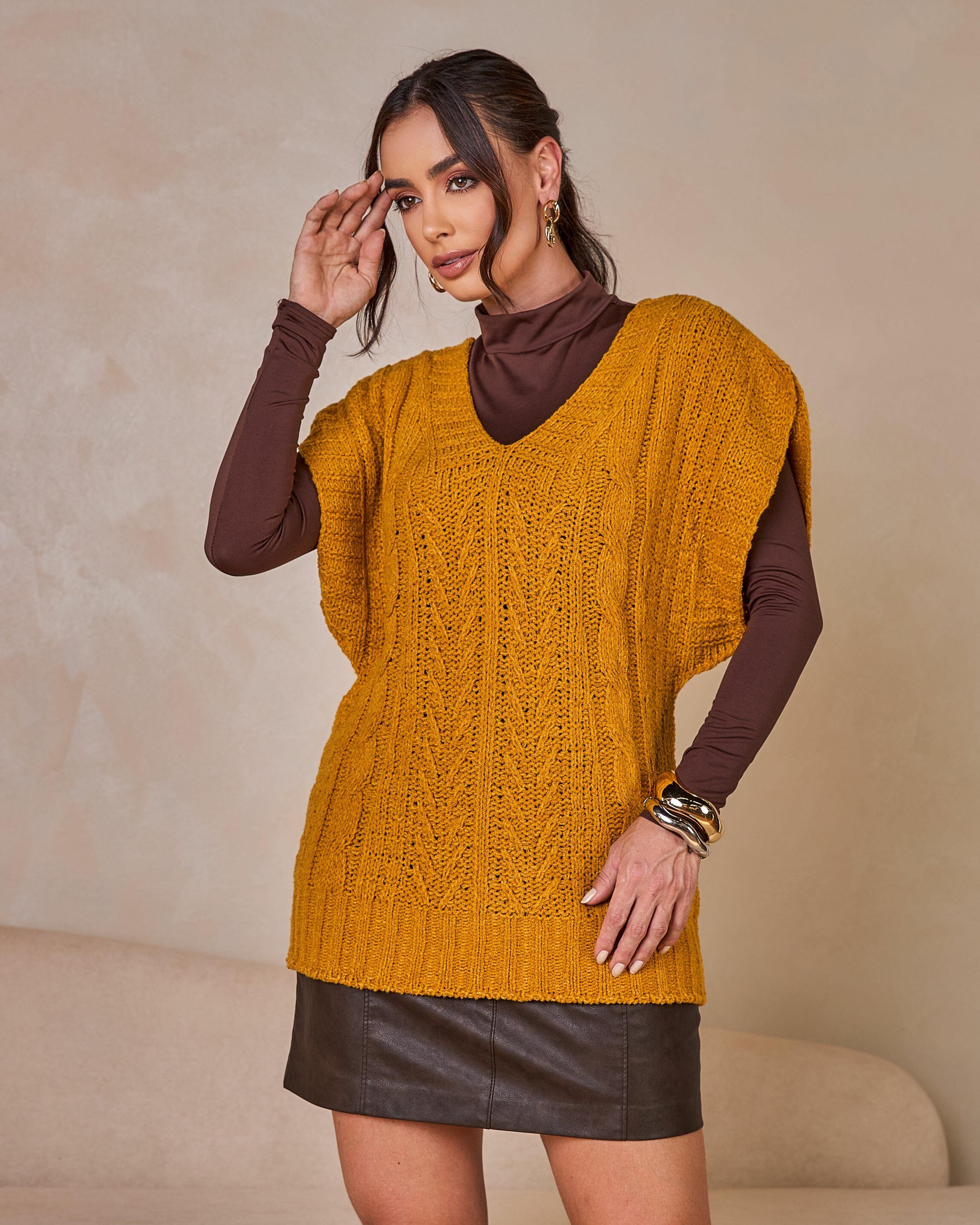 Comprar Colete Dec Trança Links Mousse - R$84,90