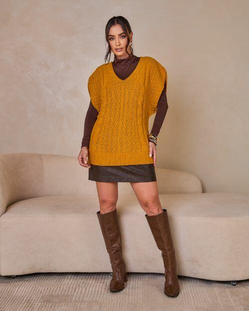 Comprar Colete Dec Trança Links Mousse - R$84,90