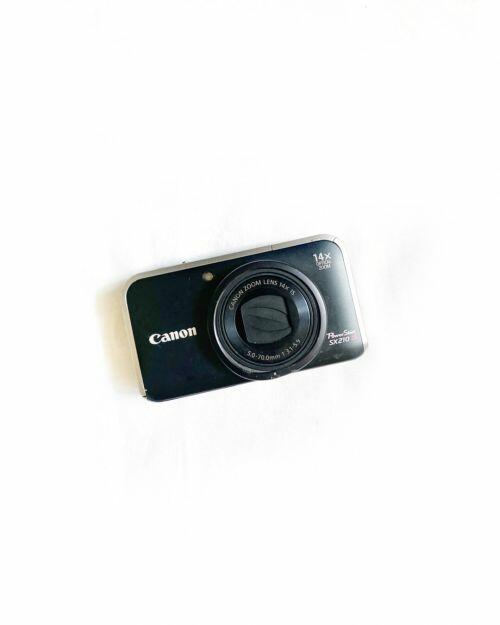 Comprar Canon Powershot SX210IS - a partir de R$1.045,00