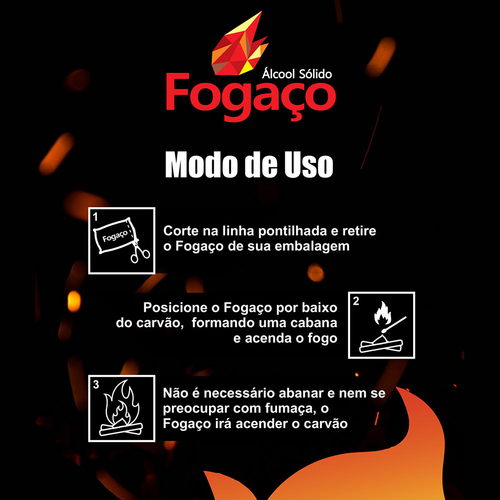 Acendedor de Churrasqueira e Lareira Foga�o