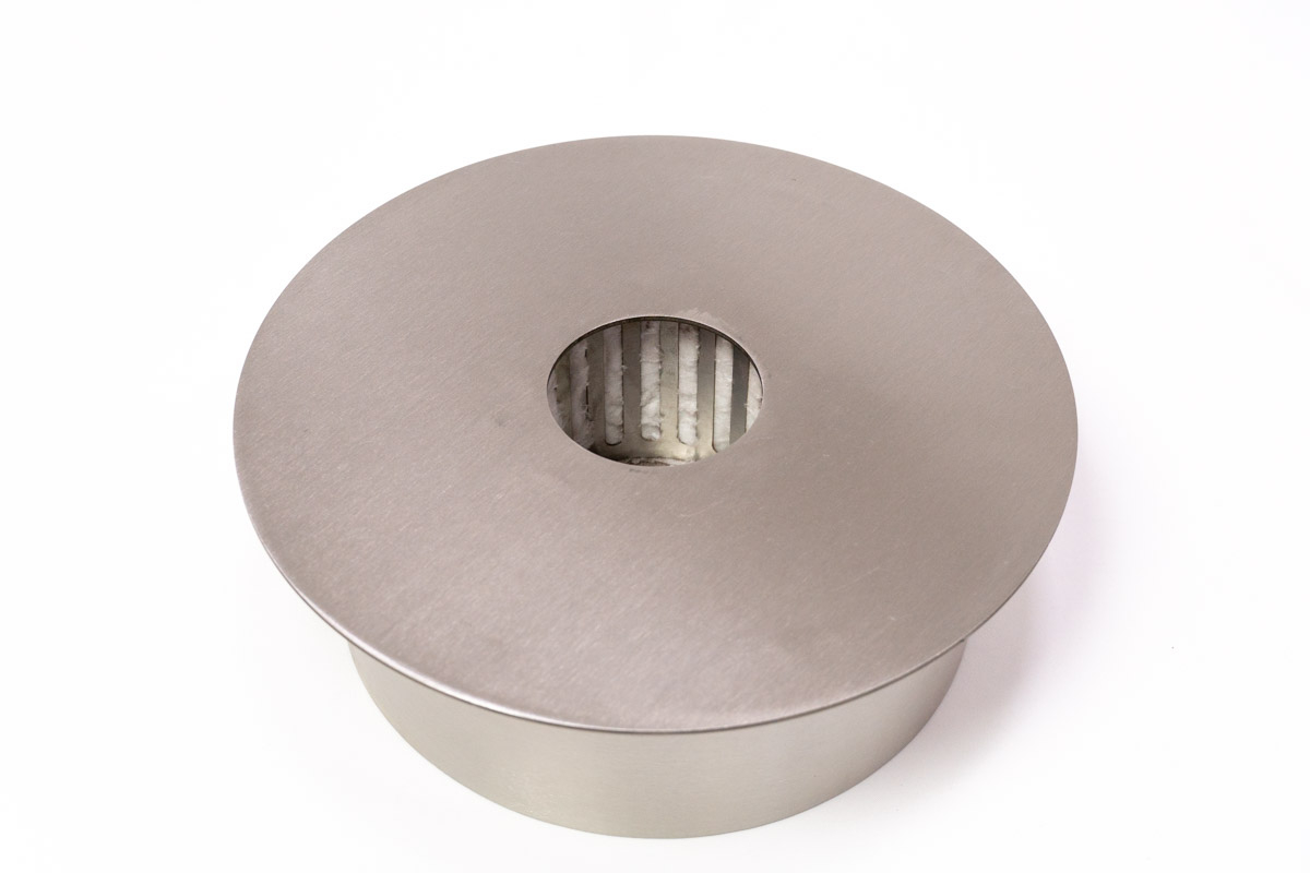 Lareira Ecológica a Álcool Redonda 31cm Aço Inox 304