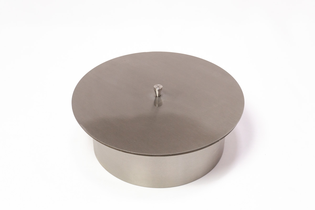 Lareira Ecológica a Álcool Redonda 31cm Aço Inox 304
