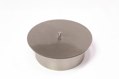 Lareira Ecológica a Álcool Redonda 31cm Aço Inox 304