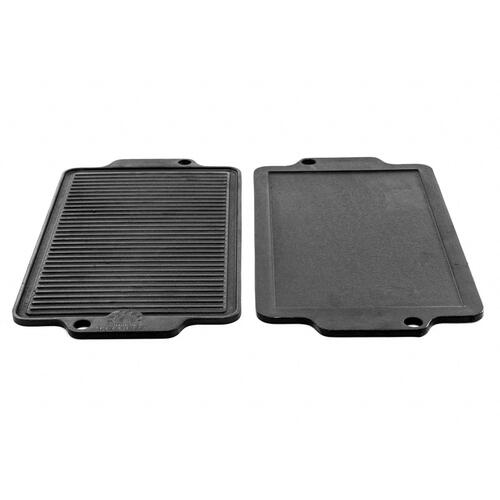 Chapa de Ferro Fundido Dupla Face 43x23cm Slim