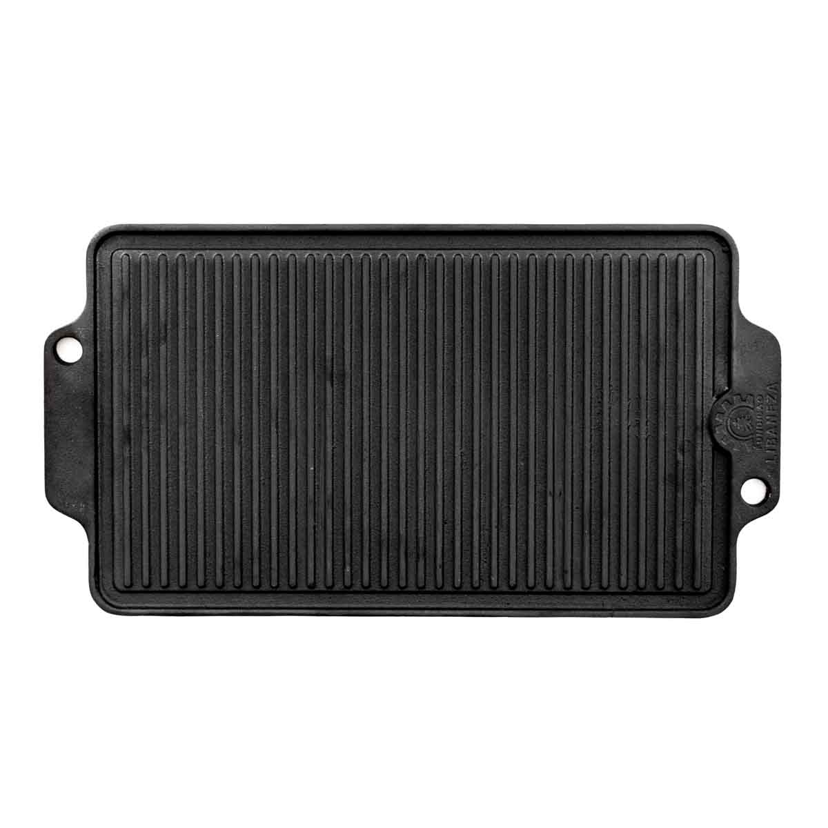 Chapa de Ferro Fundido Dupla Face 43x23cm Slim