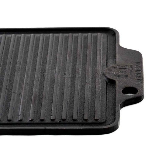 Chapa de Ferro Fundido Dupla Face 43x23cm Slim