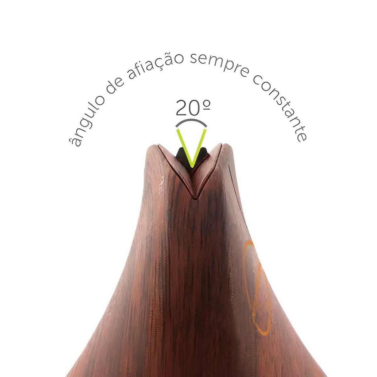 Afiador Amolador de Facas Yuze Madeira