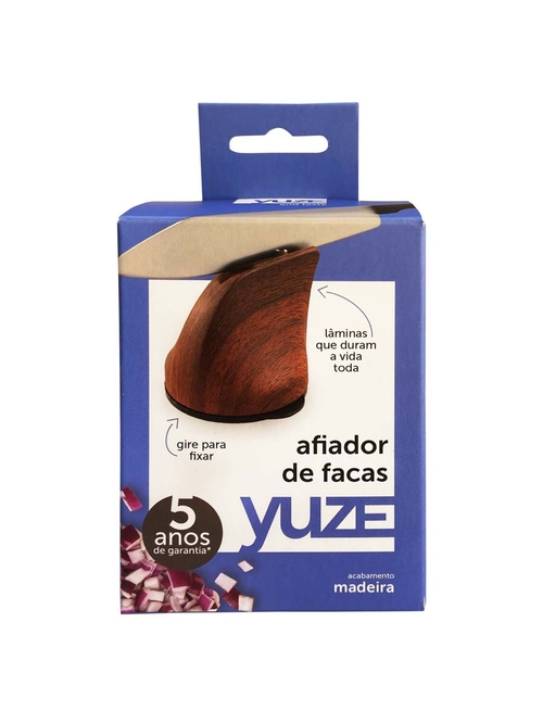 Afiador Amolador de Facas Yuze Madeira