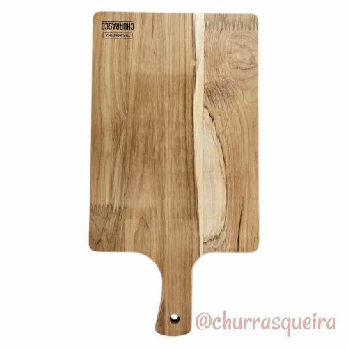 T�bua de Madeira Teca 40x21cm