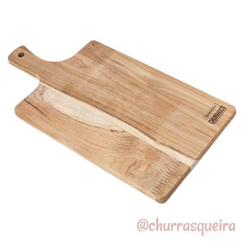T�bua de Madeira Teca 40x21cm