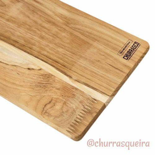 T�bua de Madeira Teca 40x21cm