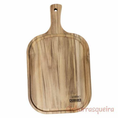 T�bua de Madeira Teca 40x23cm