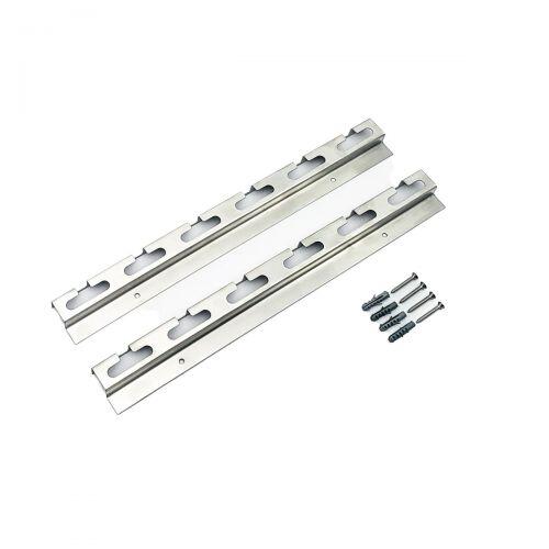 Kit Suporte Lateral de Parafusar Inox Para Churrasqueira