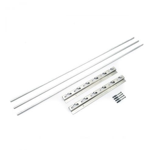 Kit Suporte Lateral de Parafusar Inox Para Churrasqueira