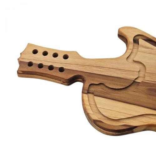 T�bua de Churrasco Formato Guitarra