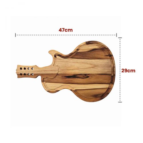 Tábua de Churrasco Formato Guitarra