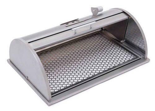 Forno de Pizza para Churrasqueira em A�o Inox Sob Medida