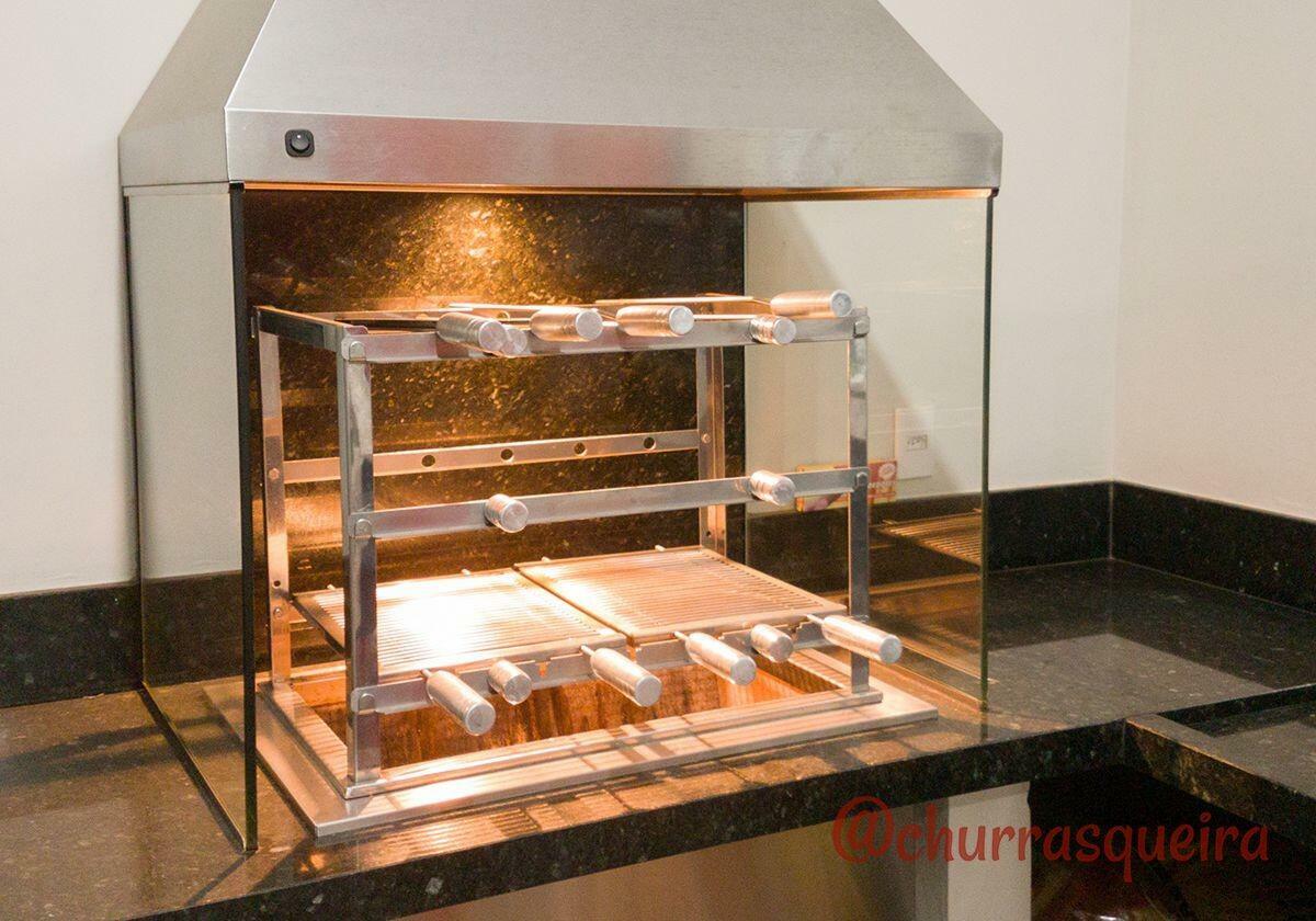 Suporte Fixo 3 Estágios em Aço Inox Sob Medida