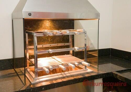 Suporte Fixo 3 Estágios em Aço Inox Sob Medida