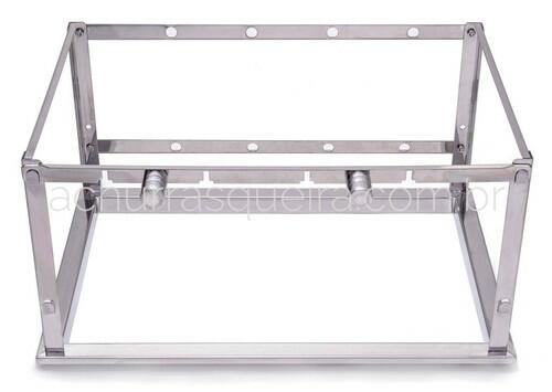 Suporte Fixo 2 Est�gios em A�o Inox Sob Medida