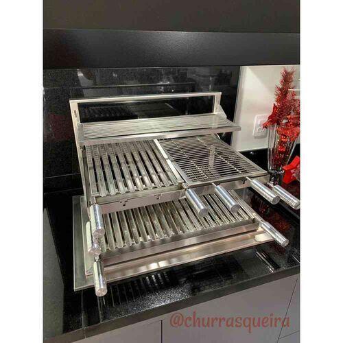 Suporte de Fundo Flutuante em Aço Inox Sob Medida