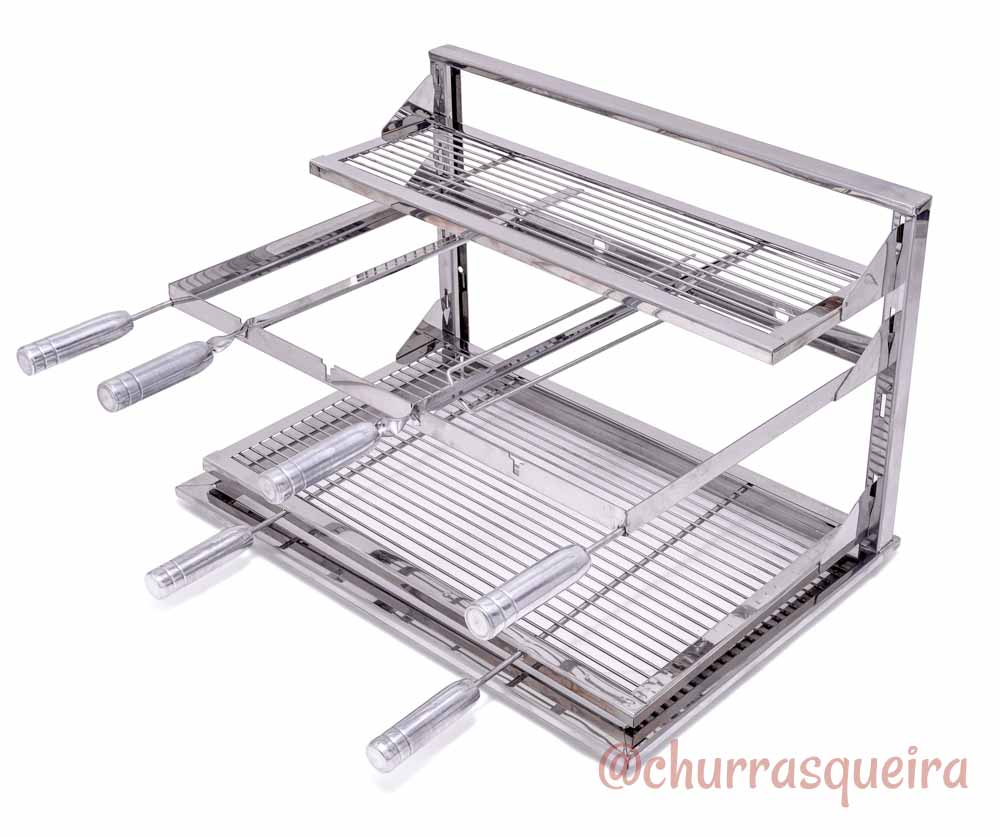 Suporte de Fundo Flutuante em Aço Inox