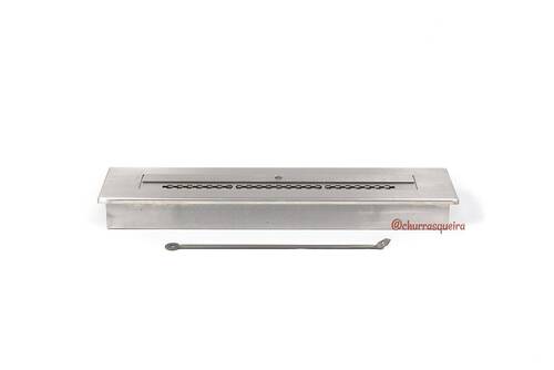 Lareira Ecol�gica a �lcool 71cm em A�o Inox 304