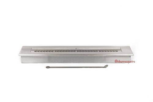 Lareira Ecol�gica a �lcool 81cm em A�o Inox 304