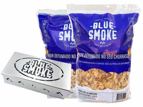 Kit Smoker Box Inox + 2 Woods Chips