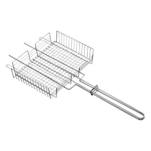 Grelha Multiuso em A�o Inox 70,2x31,5cm Tramontina Churrasco