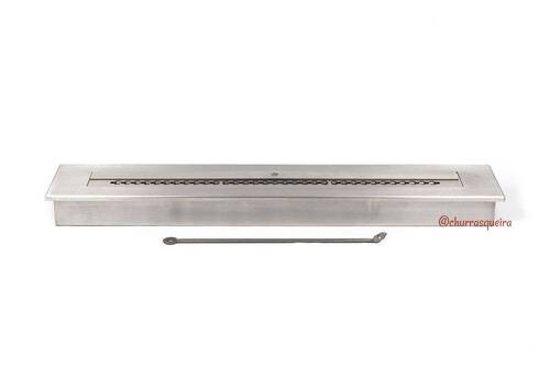 Lareira Ecol�gica a �lcool 101cm em A�o Inox 304