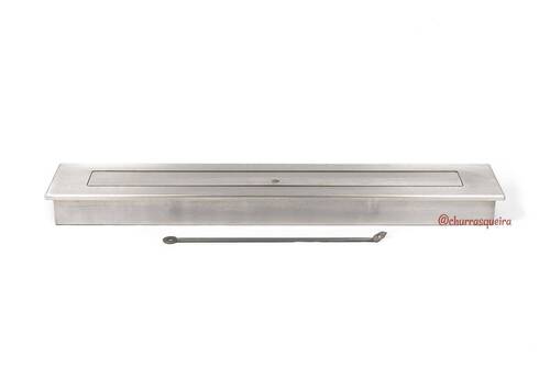 Lareira Ecol�gica a �lcool 101cm em A�o Inox 304