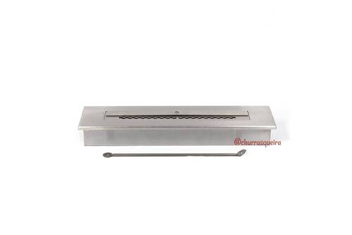 Lareira Ecol�gica a �lcool 61cm em A�o Inox 304