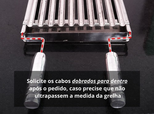 Grelha Argentina Inox Sob Medida
