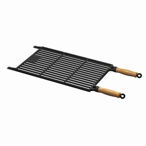 Grelha Uruguaia Parrilla em Ferro Fundido 30x50cm