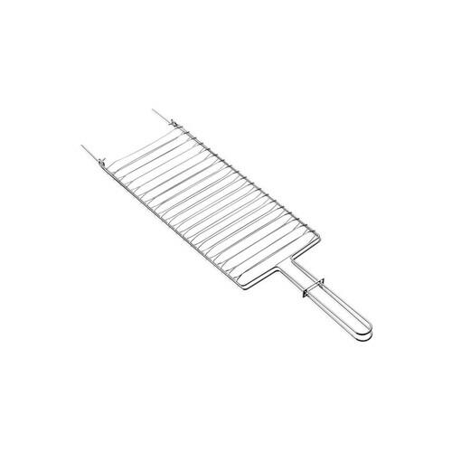 Grelha Dupla Inox 304 Abaulada 31x18cm Tramontina
