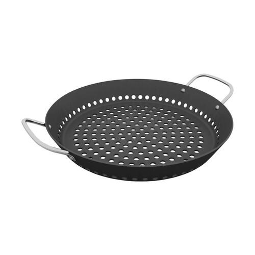 Grelha Furada 30cm em Alum�nio Anodizado Tramontina Churrasco