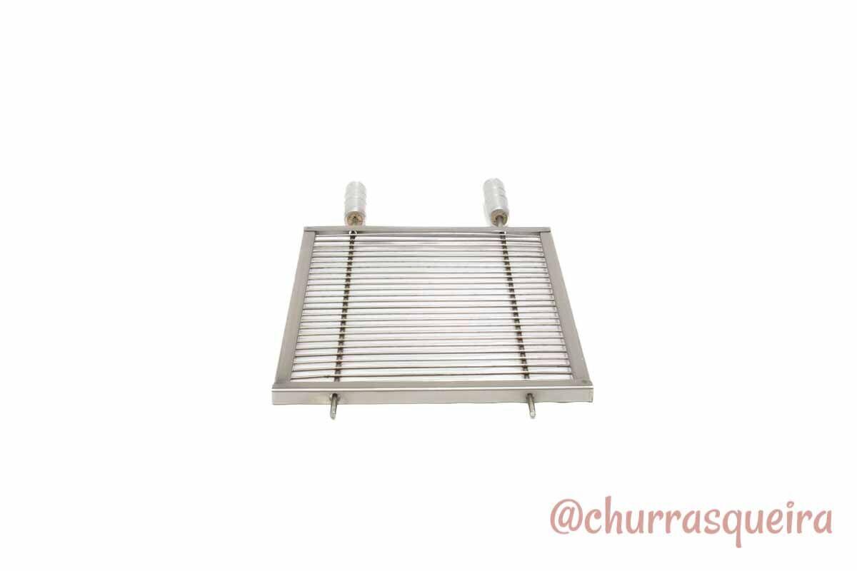 Grelha Uruguaia Aramada Inox 304