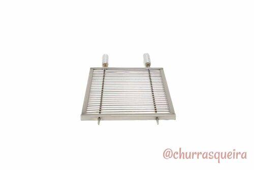 Grelha Uruguaia Aramada Inox 304