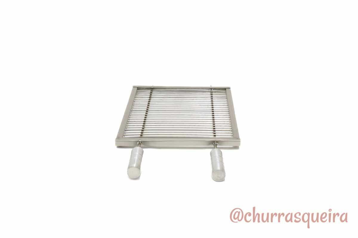 Grelha Uruguaia Aramada Inox 304