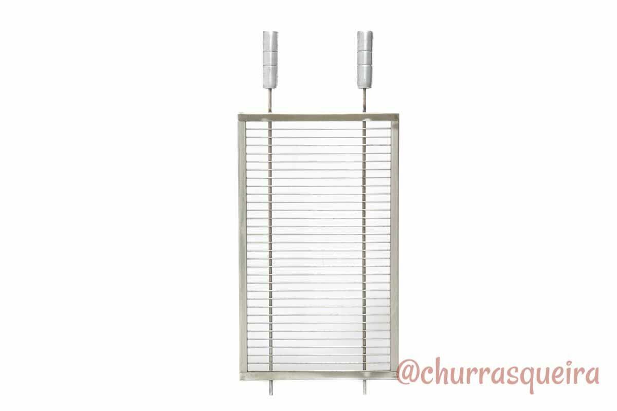 Grelha Uruguaia Aramada Inox 304