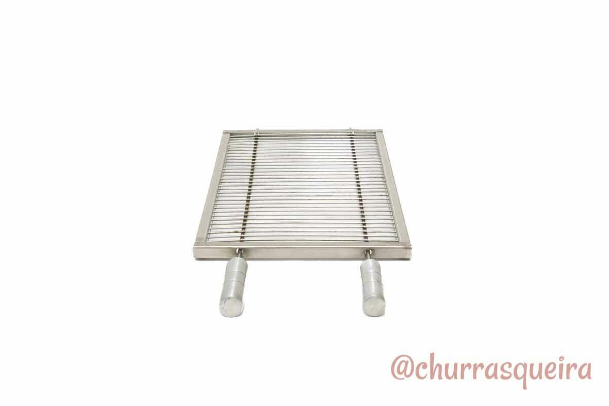 Grelha Uruguaia Aramada Inox 304