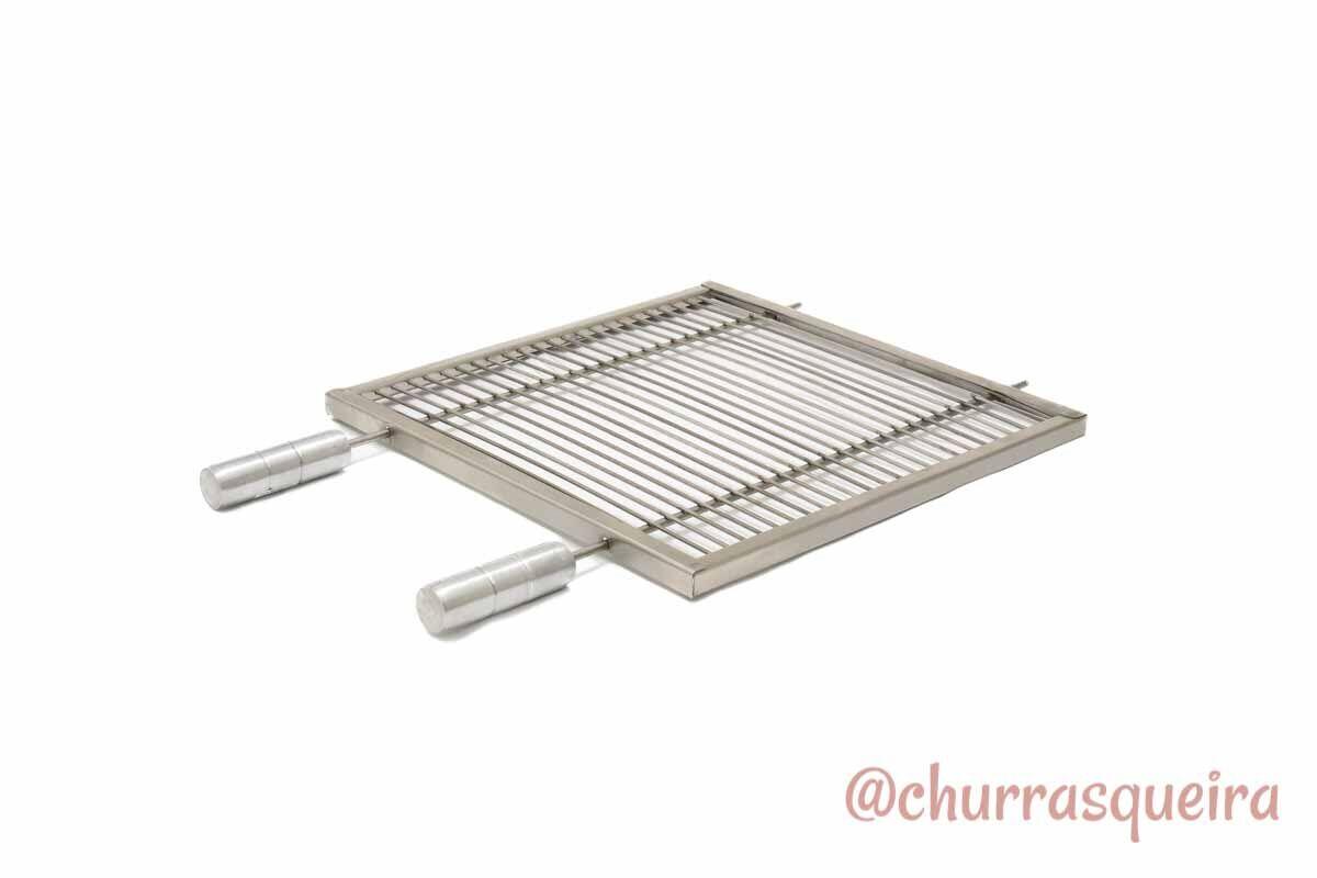 Grelha Uruguaia Aramada Inox 304