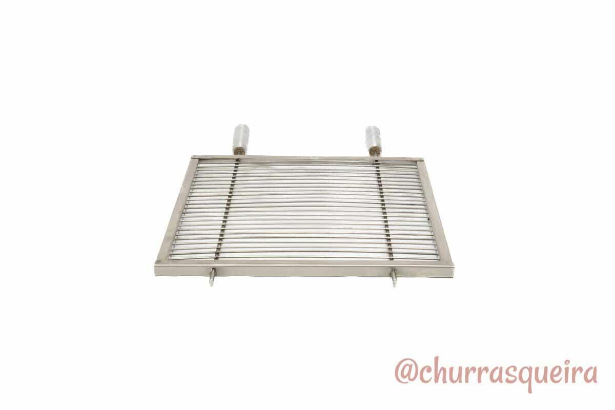 Grelha Uruguaia Aramada Inox 304