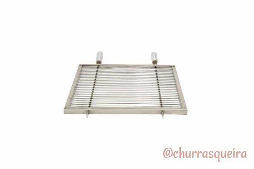 Grelha Uruguaia Aramada Inox 304
