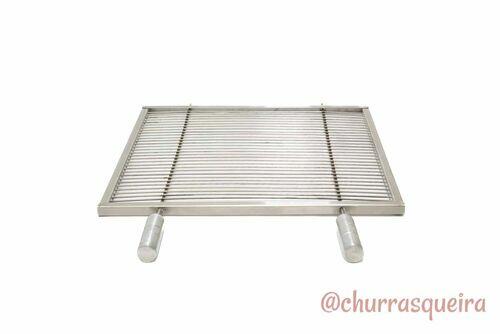Grelha Uruguaia Aramada Inox 304